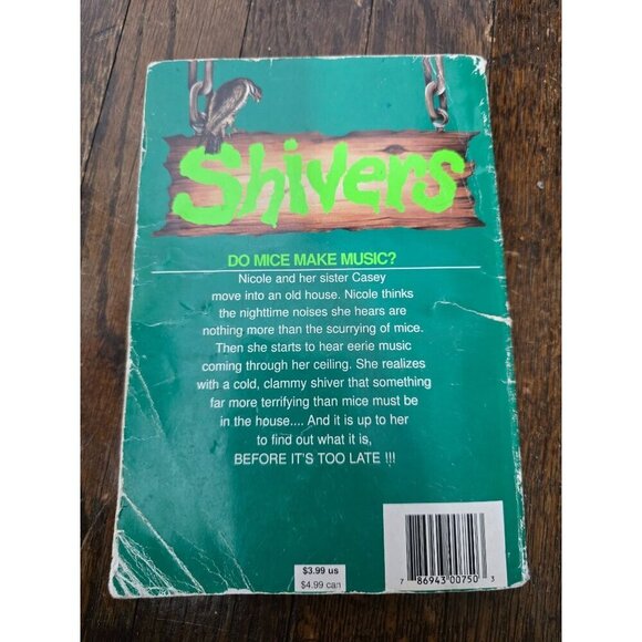 Shivers The Enchanted Attic by M.D. Spenser Horror Paperback Book Vintage 1996 - Picture 7 of 9